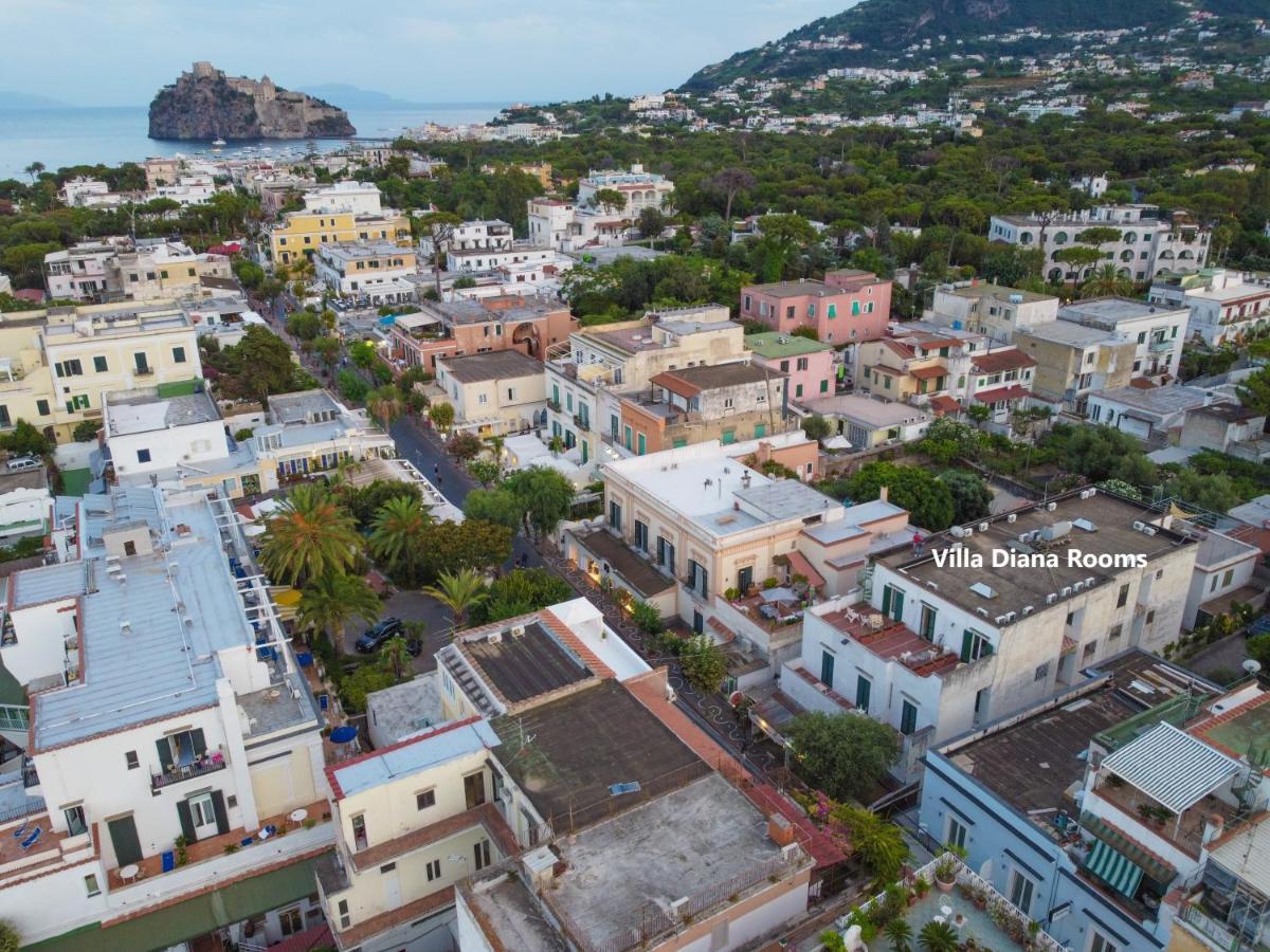 Villa Diana - Beach & Rooms Ischia Eksteriør bilde